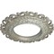 Ekena Millwork Orrington Ceiling Medallion (Fits Canopies up to 6 5/8"), 13 1/4"OD x 6 5/8"ID x 1 1/8"P, Flash Gold CM13ORFLS - alternate 2